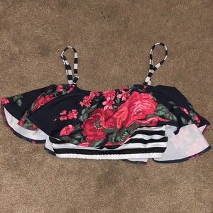 Albion fit ruffle bikini top